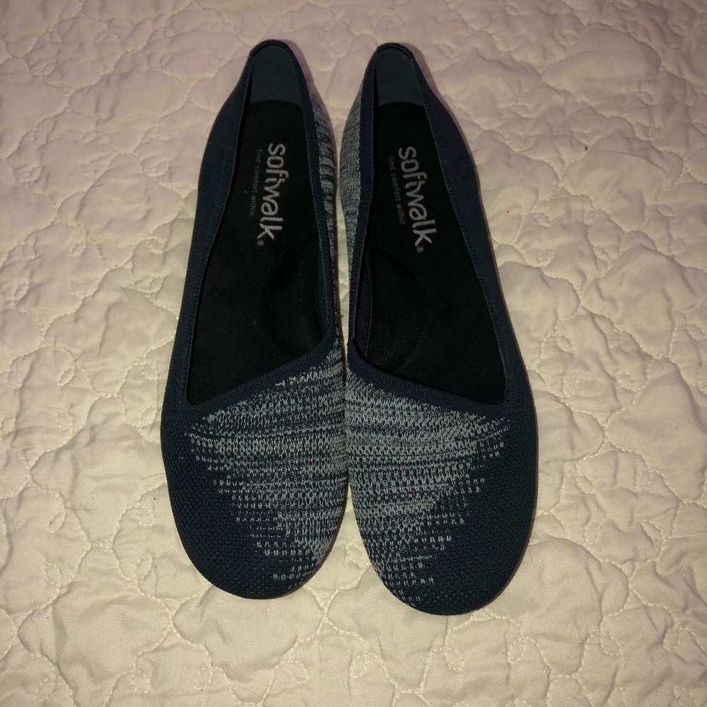 Navy Slip On Shoes